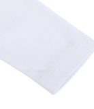 White Collared LS Shirt