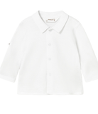 White Collared Baby Shirt