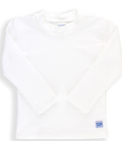 White Long Sleeve Rash Guard