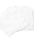 Colored Linen Cocktail Napkins, Set of 4