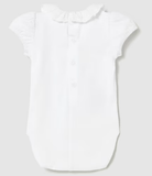 White Ruffled Bodysuit