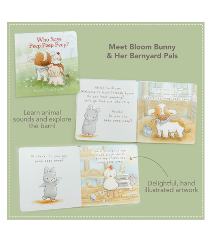 Who Says Peep Peep Board Book