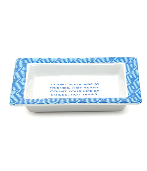 Large Wise Saying Trinket Trays