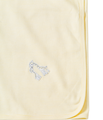 Kissy Giraffe Generations Stripe Blanket