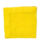Colored Linen Cocktail Napkins, Set of 4