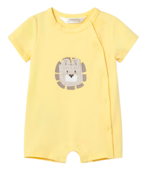 Bright Yellow Summer Romper