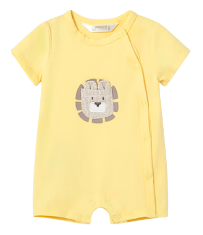 Bright Yellow Summer Romper