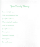 Monogrammed Baby Book