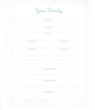 Monogrammed Baby Book