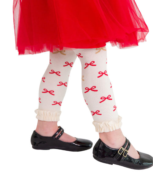 Footless Ruffle Tights