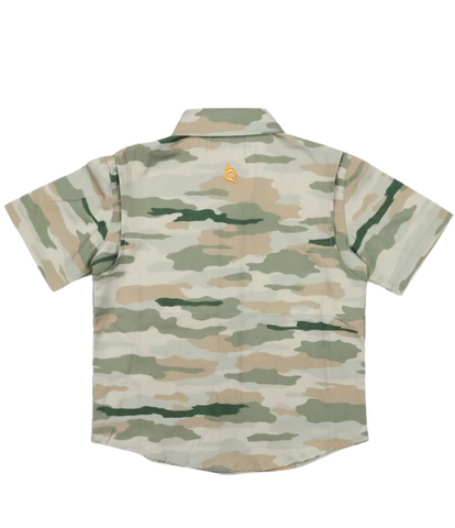 Guayabera - Classic Camo Short Sleeve Shirt