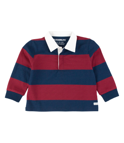 Cherry & Navy Rugby