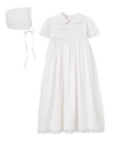 Girls' Gown & Bonnet Christening Set