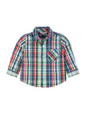 Prep School Plaid Long Sleeve Button Down