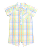 Clubhouse Plaid - Woven Romper