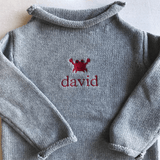 Jersey Rollneck Sweater