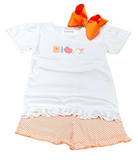 Bambinos River Oaks Ruffle Tee