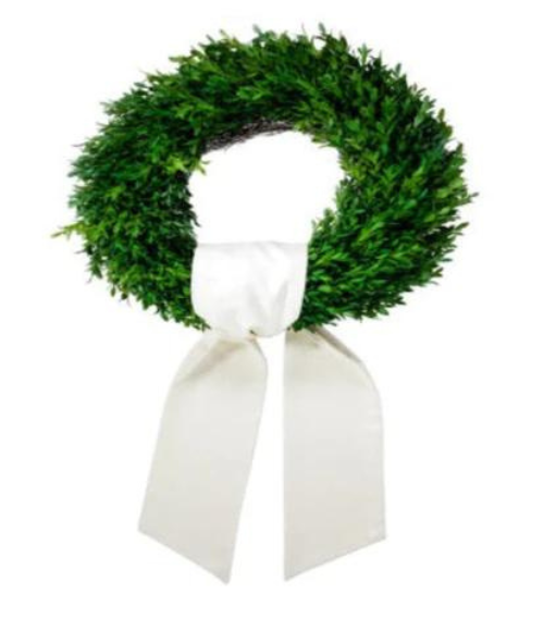 Holiday Wreath Sash