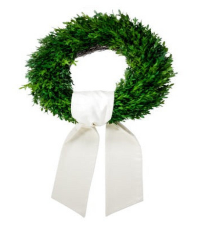 Monogrammed Custom Wreath Sash