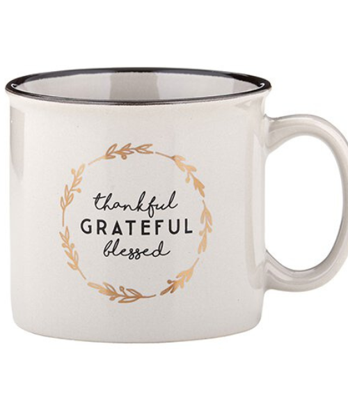 Grateful, Thankful Inspired Coffee Mug