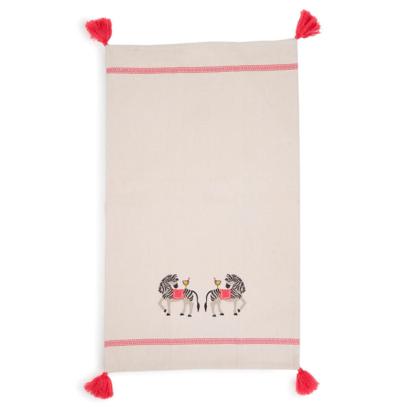 Zebra & Monkey Tea Towel Set