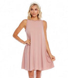 Blush Inman Ribbed Dress