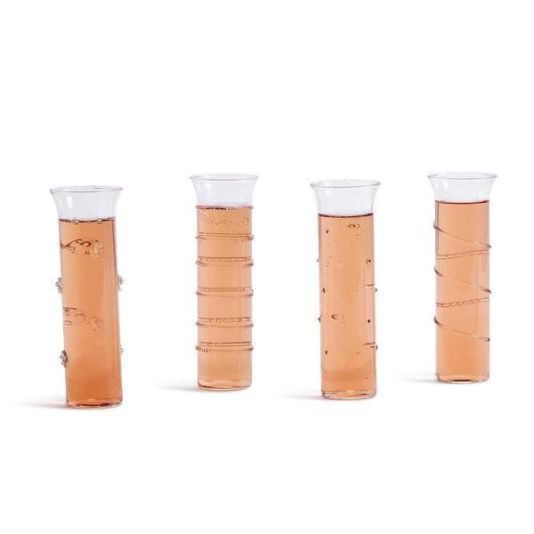 Hand Blown Champagne Glasses