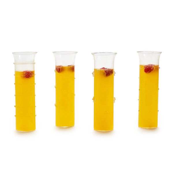 Hand Blown Champagne Glasses