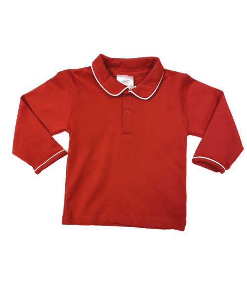 Bambinos Pinehurst Polo - LS Red
