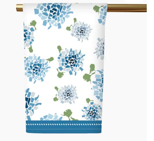 Blue Hydrangea 50 States Coaster Set