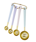 Gold Pastels Measuring Spoons