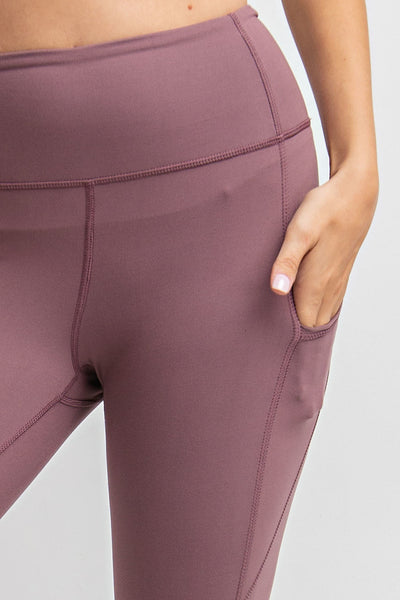 Plus Size Butter Leggings with Triangular Side Pockets - Multiple Colors