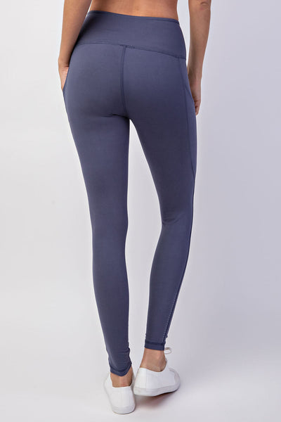 Plus Size Butter Leggings with Triangular Side Pockets - Multiple Colors