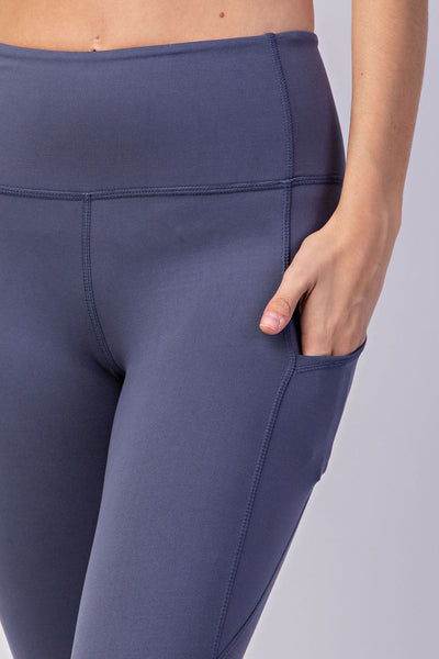 Plus Size Butter Leggings with Triangular Side Pockets - Multiple Colors