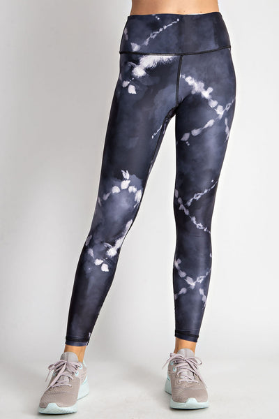 Plus Size Tie Dye Full Length Leggings