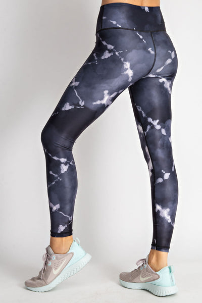 Plus Size Tie Dye Full Length Leggings