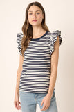 Nautical Striped Summer Top - Multiple Colors