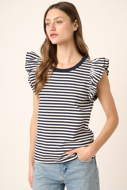 Nautical Striped Summer Top - Multiple Colors