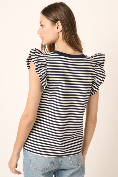 Nautical Striped Summer Top - Multiple Colors