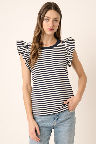 Nautical Striped Summer Top - Multiple Colors