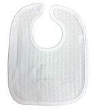 White Cotton Bib
