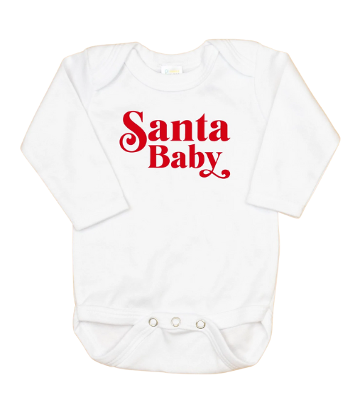 Santa Baby Onesie, 12M