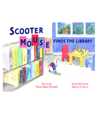Scooter Mouse Finds the Library