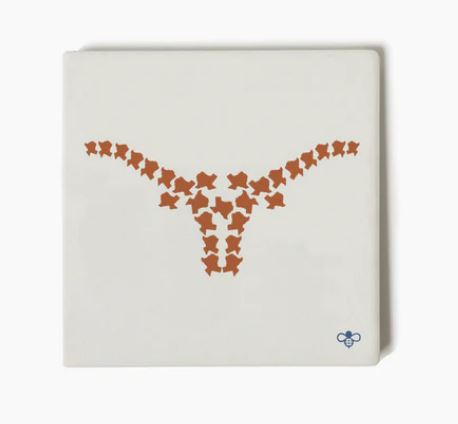 Texas Longhorn Coaster Set