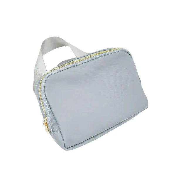 Fannie Waist Pack Bag in Grey