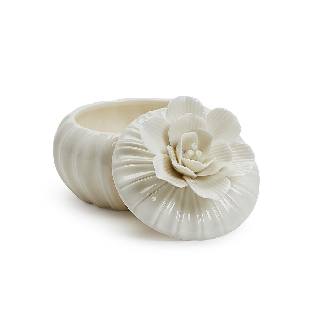In Full Bloom Hand-Crafted Flower Trinket Box