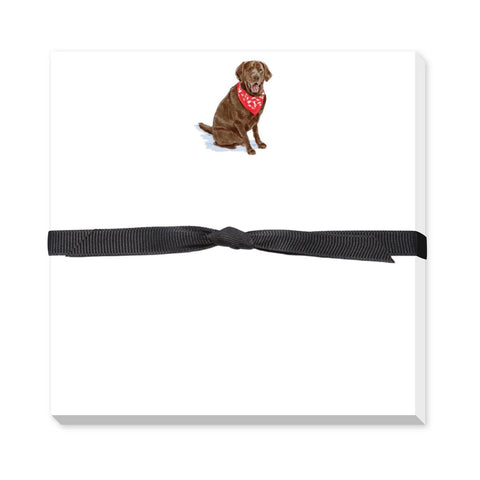Doodle Notepad-Chocolate Lab
