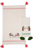 Zebra & Monkey Tea Towel Set